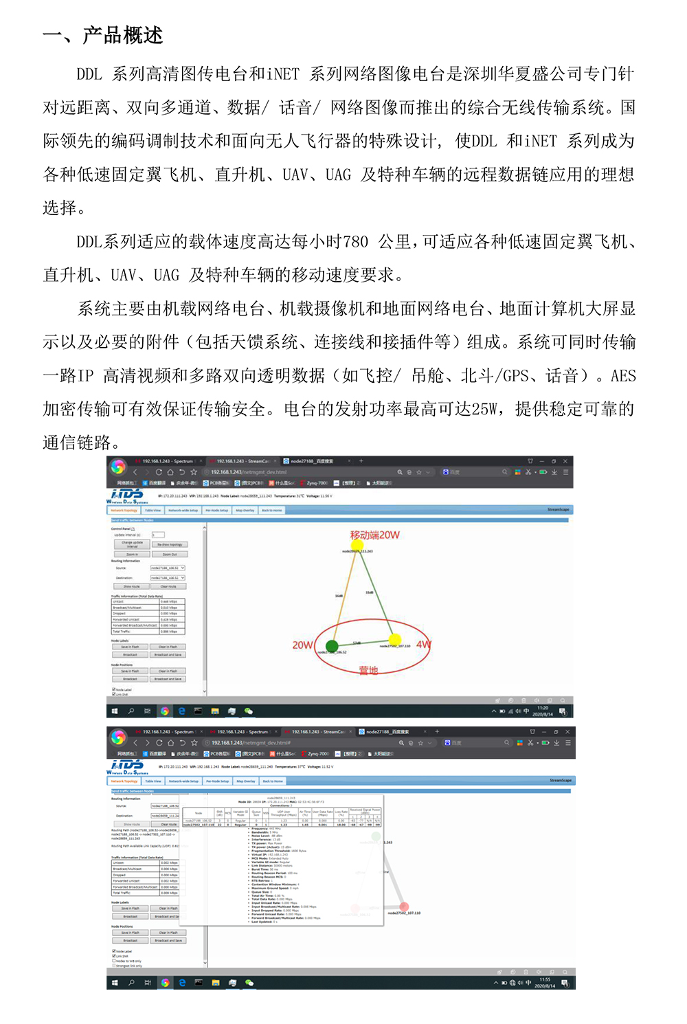 DDL系列网络高清图传电台应用(图1)