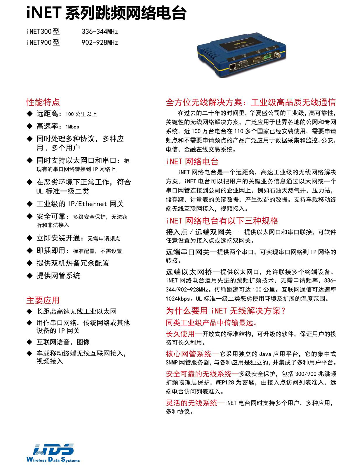 iNET系列跳频网络电台(图1)
